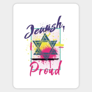 Jewish And Proud Sticker